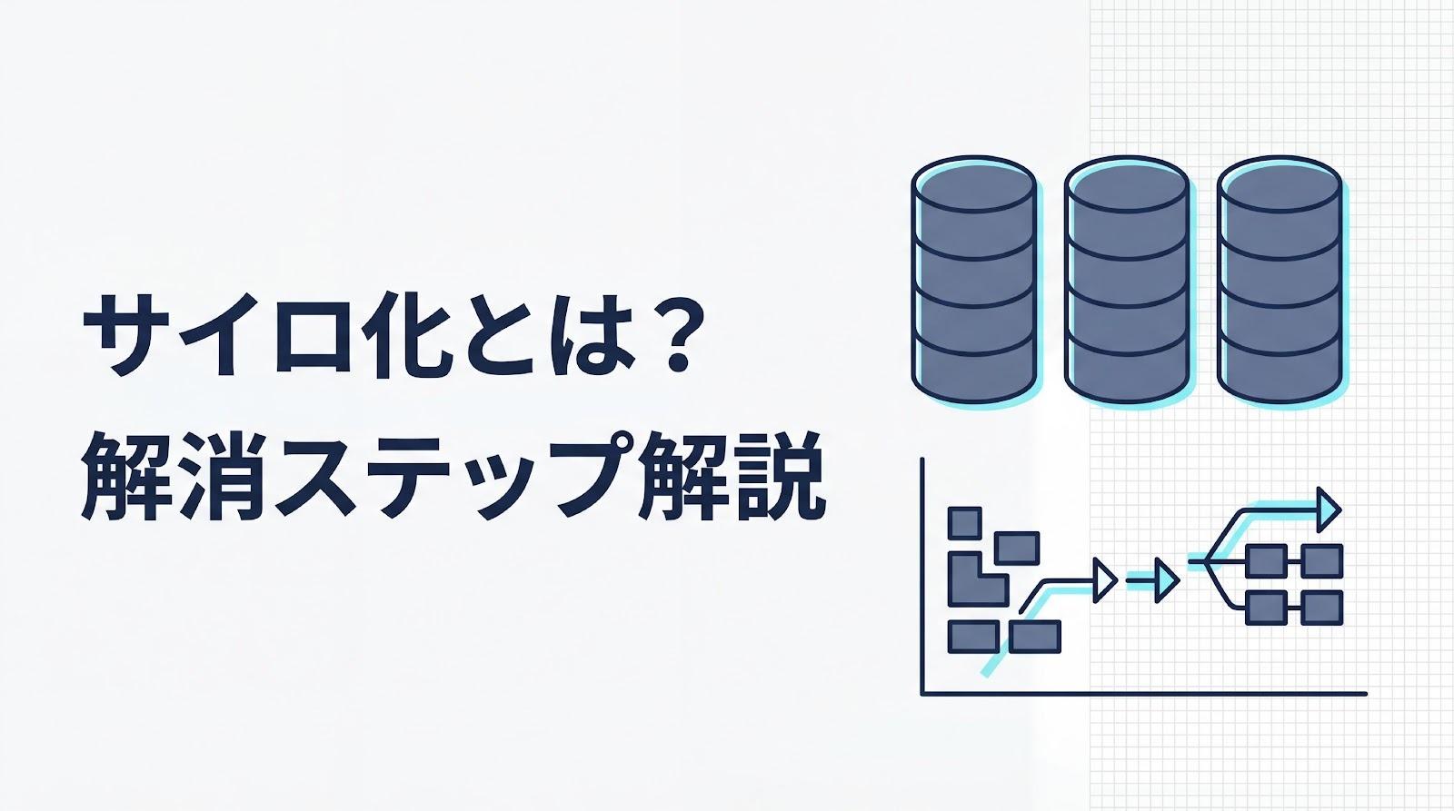 サイロ化とは？語源・原因・解消ステップをわかりやすく解説
