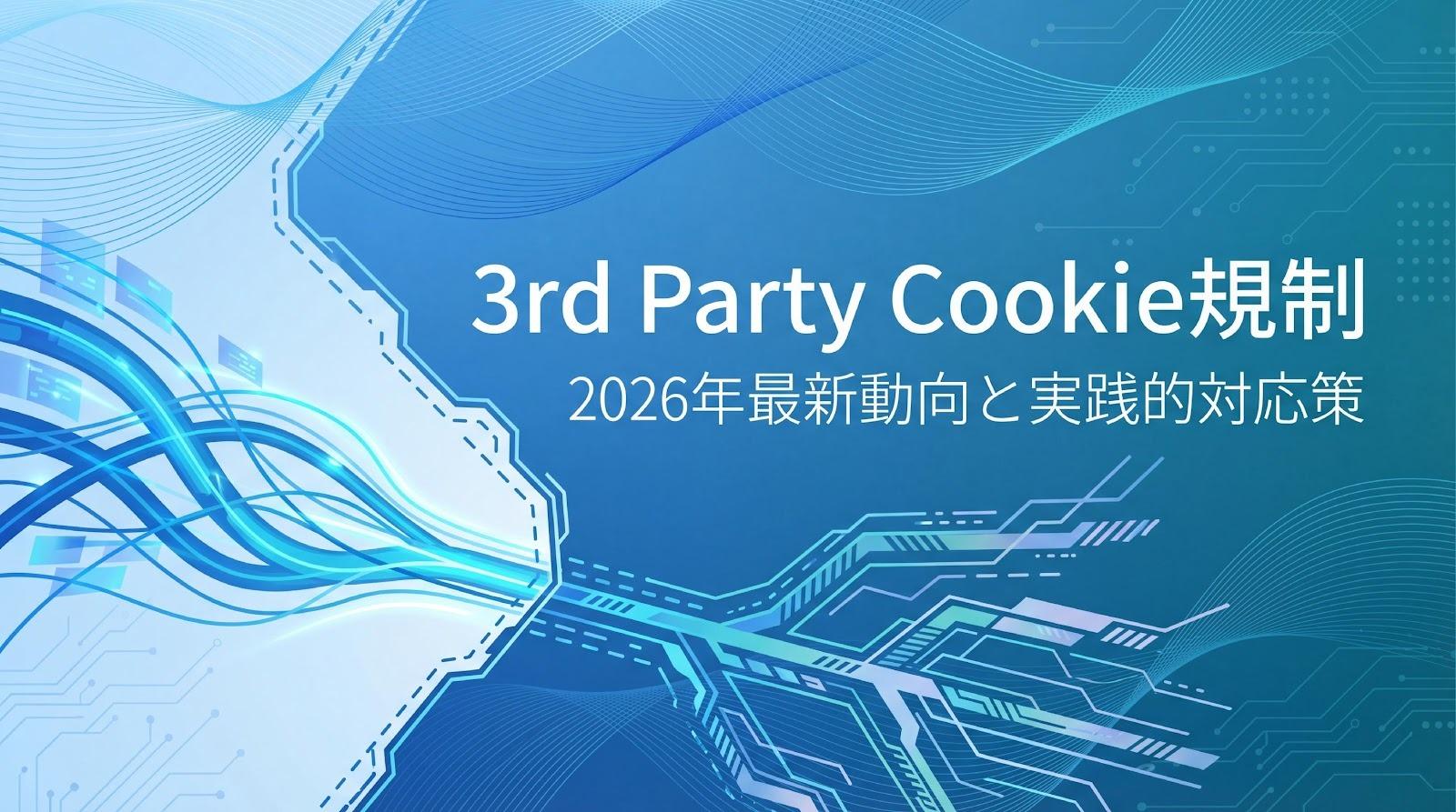 【2026年最新】サードパーティクッキーとは？規制状況と4つの対応策