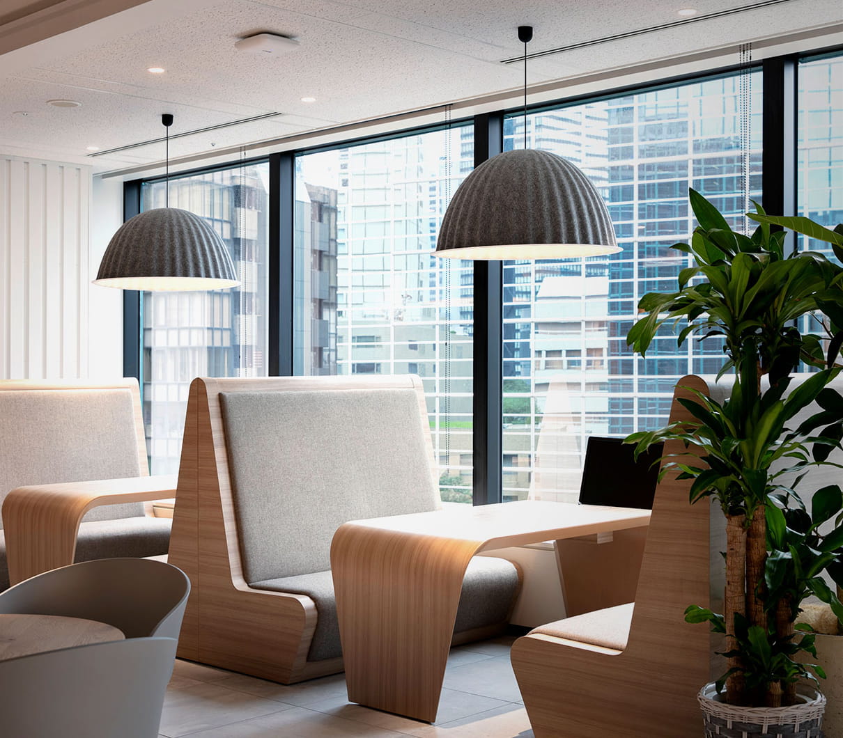 A conference room