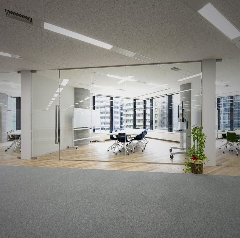 A conference room